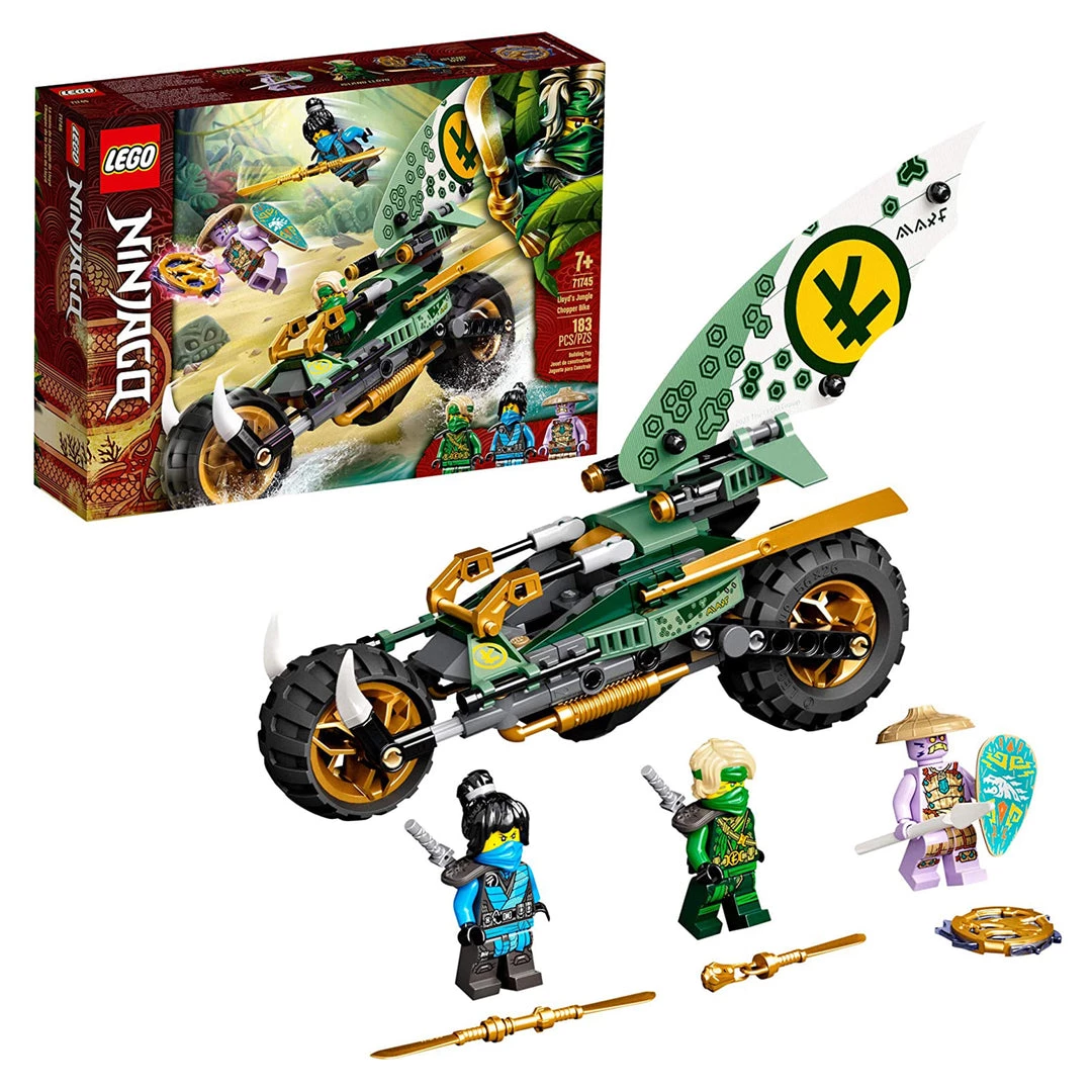 LEGO® Ninjago Lloyd's Jungle Chopper Bike Building Set 71745 4 LEGO® Ninjago Lloyd's Jungle Chopper Bike Building Set 71745