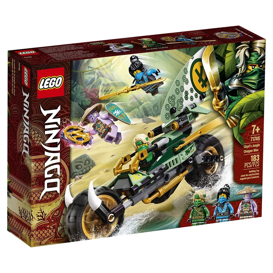 LEGO® Ninjago Lloyd's Jungle Chopper Bike Building Set 71745 3 LEGO® Ninjago Lloyd's Jungle Chopper Bike Building Set 71745