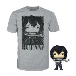 Funko My Hero Academia Shoto Aizawa XL Shirt With POP Set POP Vinyl's
