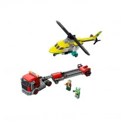 LEGO® City Rescue Helicopter Transport Building Set 60343