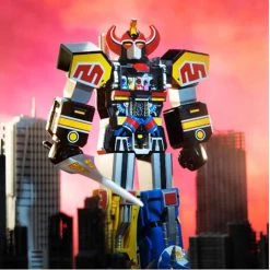 Super7 Mighty Morphin Power Rangers Super Cyborg Megazord Reaction Figure 8 Super7 Mighty Morphin Power Rangers Super Cyborg Megazord Reaction Figure