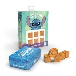 USAopoly Disney Stitch 6 Piece Premium Dice Set