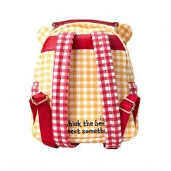 Bioworld Loungefly Disney Winnie The Pooh Gingham Mini Backpack Backpacks
