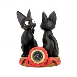 Blue Fin Kiki's Delivery Service Jiji And Stuff Plushed Jiji Statue Desk Clock Figure Busts And Statues
