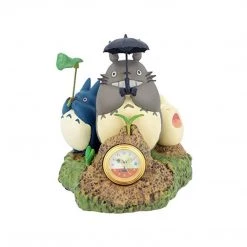 Blue Fin My Neighbor Totoro Totoro Dondoko Dance Statue Desk Clock Figure Busts And Statues