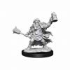 WizKids Action Figures Dungeons And Dragons Frameworks Dwarf Cleric