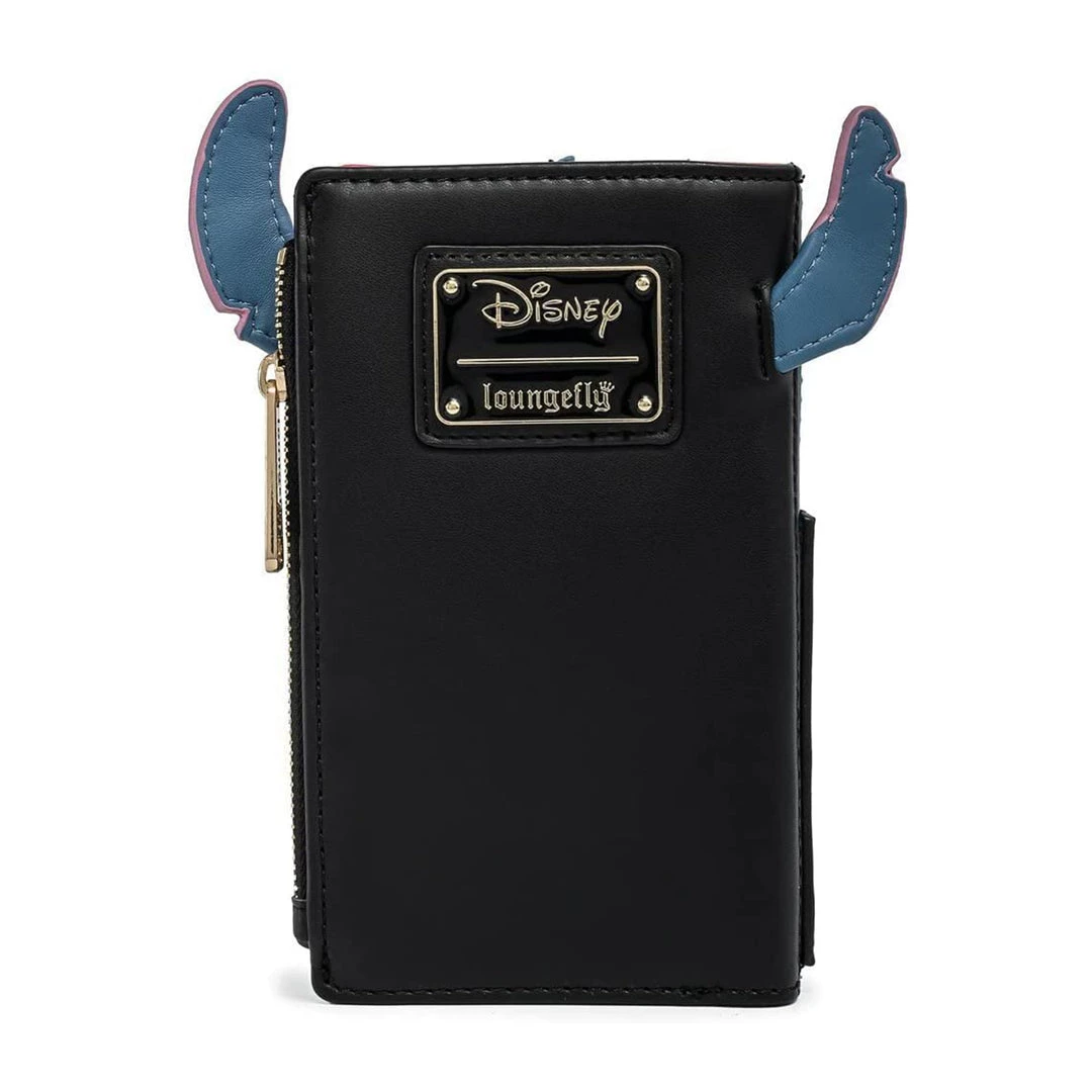 Wallets Loungefly Disney Vampire Stitch Bowtie Wallet 6 Wallets Loungefly Disney Vampire Stitch Bowtie Wallet