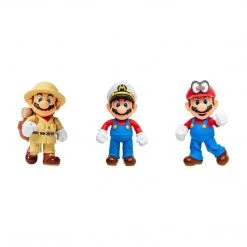 Jakks Pacific Jakks Super Mario Odyssey 3 Action Figure Set Action Figures
