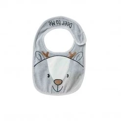 Enesco Izzy And Oliver Baby Reindeer Bib 6008272