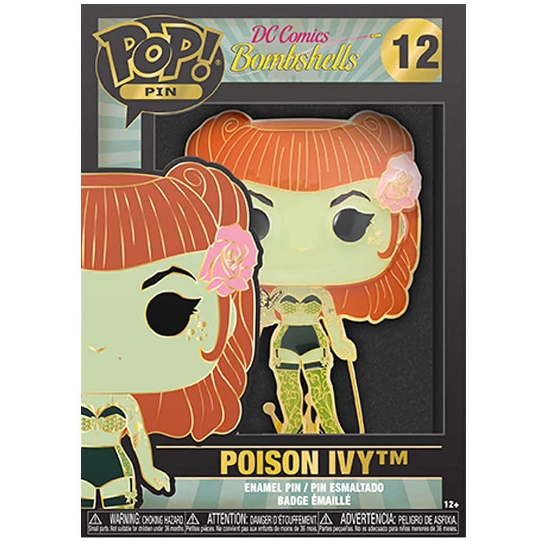 Funko DC Bombshells POP Pin Poison Ivy Figure 4 Funko DC Bombshells POP Pin Poison Ivy Figure