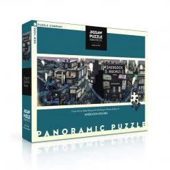 New York Puzzle Co Sherlock Holmes Panoramic 1000 Piece Puzzle Puzzles