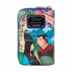 Loungefly Disney Mulan Castle Zip Around Wallet Wallets