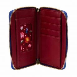 Loungefly Disney Mulan Castle Zip Around Wallet Wallets
