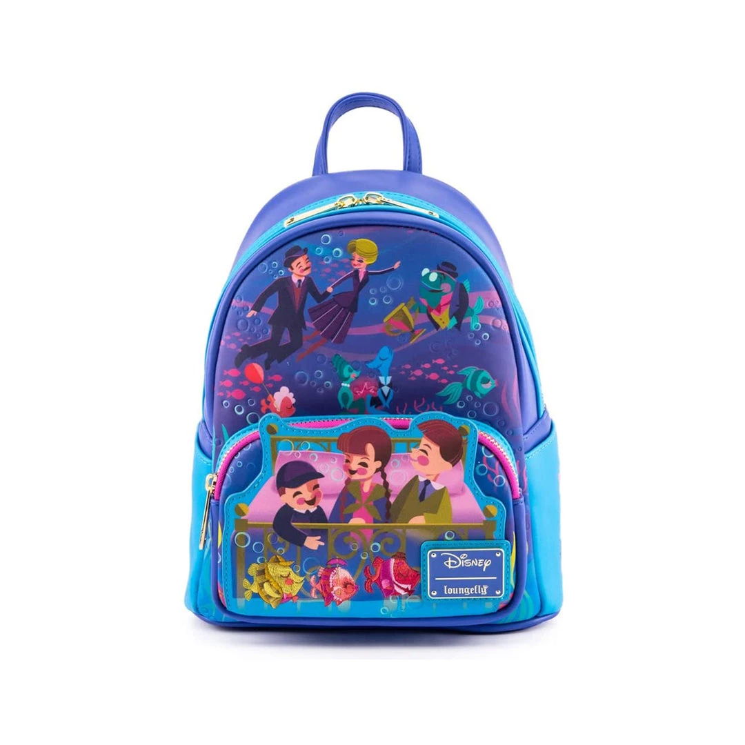 Loungefly Disney Bedknobs And Broomsticks Beautiful Briny Ballroom Mini Backpack Backpacks 3 Loungefly Disney Bedknobs And Broomsticks Beautiful Briny Ballroom Mini Backpack Backpacks