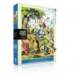 New York Puzzle Co Alice In Wonderland 1000 Piece Puzzle Puzzles