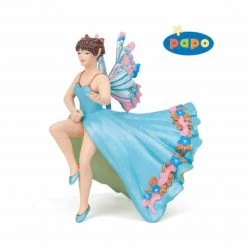 Papo Blue Sidesaddle Riding Elf Fantasy Figure 38828 Land Mammals