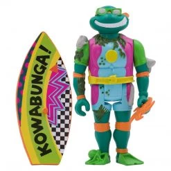 Super7 Teenage Mutant Ninja Turtles Sewer Surfer Mike Reaction