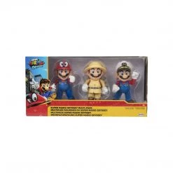 Jakks Pacific Jakks Super Mario Odyssey 3 Action Figure Set Action Figures