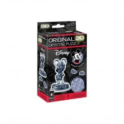 University Games Puzzles Bepuzzled Disney Mickey Mouse Level 1 3D Crystal Puzzle