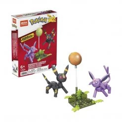 Mega Bloks Mega Construx Pokemon Umbreon And Espeon Building Set