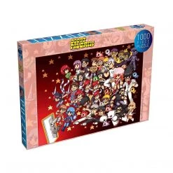 GE Animation Puzzles Scott Pilgrim Pixel Art 2nd Version 1000 Piece Puzzle