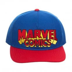 Bioworld Hats Marvel Comics Convention Curved Bill Snapback Hat