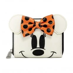 Loungefly Disney Ghost Minnie Glow In The Dark Wallet Wallets
