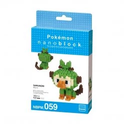 Blue Fin Nanoblock Pokemon Grookey Building Set
