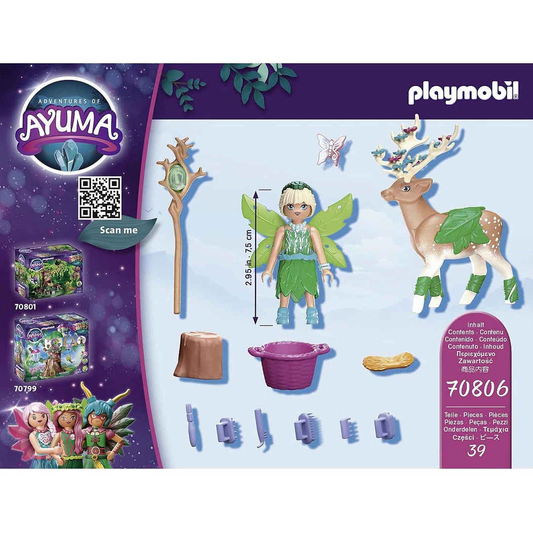 Playmobil Adventures Of Ayuma Forest Fairy With Soul Animal Building Set 70806 4 Playmobil Adventures Of Ayuma Forest Fairy With Soul Animal Building Set 70806