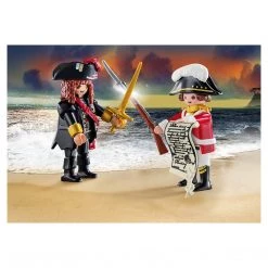 Playmobil Pirate And Redcoat Duo Pack Building Set 70273
