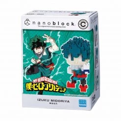 Blue Fin Nanoblock Charano My Hero Academia Izuku Midoriya Building Set