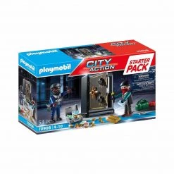 Playmobil City Action Bank Robbery Building Set 70908