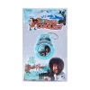 Super Impulse World's Coolest Bob Ross Talking Keychain Action Figures