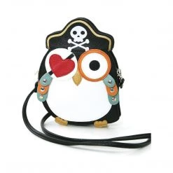 Comeco Inc Wallets Sleepyville Critters Pirate Owl Vinyl Wallet