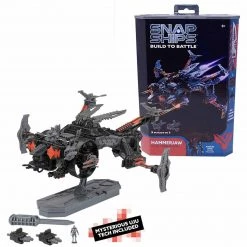 Playmonster Snap Ships Komplex Hammerjaw KLAW Carrier Gunship 3-In-1 Building Set