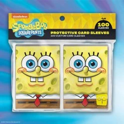 Card Games USAopoly Spongebob Squarepants 100 Protective Card Sleeves