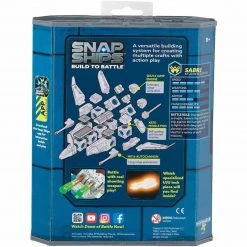 Playmonster Snap Ships Sabre XF-23 Interceptor 3-In-1 Building Set History And Science Toys
