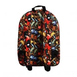 Bioworld Marvel Deadpool Junk Food All Of Print Kids Backpack Backpacks