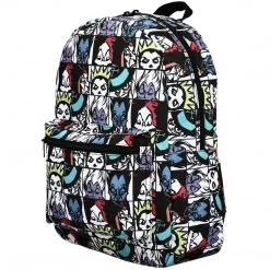 Bioworld Disney Villains Tile Print Backpack Hats