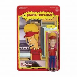Super7 Beavis And Butthead Burger World Beavis Reaction Figure