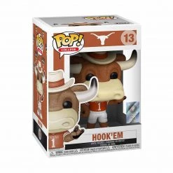 POP Vinyl's Funko College Texas Longhorns POP Hook'em Figure