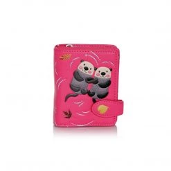 Wallets Shagwear Fuchsia Otters Small Wallet