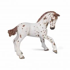 Land Mammals Papo Brown Apaloosa Foal Animal Figure 51510