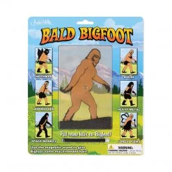 Accoutrements Archie McPhee Bald Bigfoot Set Novelty And Gag Gifts