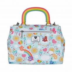 Loungefly Care Bears Rainbow Handle Crossbody Bag Purse