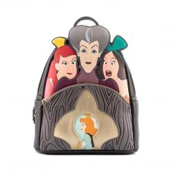 Loungefly Disney Cinderella Villains Scene Evil Stepmother And Step Sisters Mini Backpack Backpacks