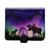 Shagwear Moose Scene Small Zipper Wallet