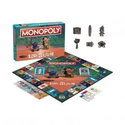 Hasbro Board Games USAopoly Monopoly Disney Lilo And Stitch The Board Game