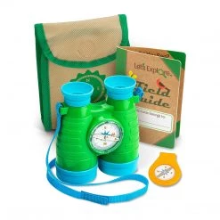 Youth Costumes Melissa And Doug Let's Explore Binoculars And Compass Play Set