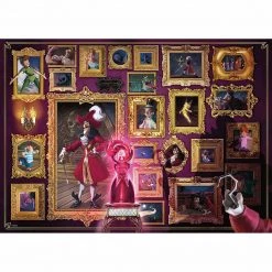Ravensburger Disney Villainous Captain Hook 1000 Piece Puzzle